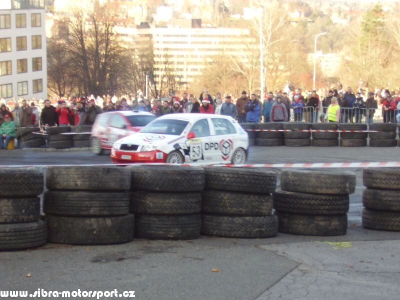 Prask Rallysprint 8. 12. 2007