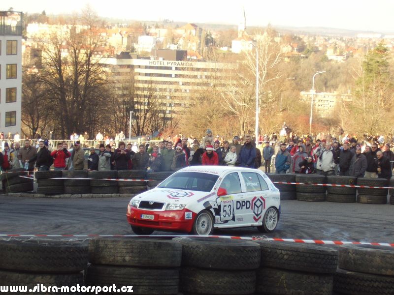 Prask Rallysprint 8. 12. 2007