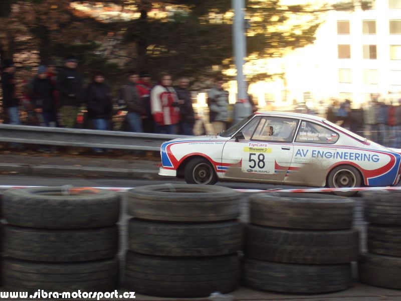 Prask Rallysprint 8. 12. 2007