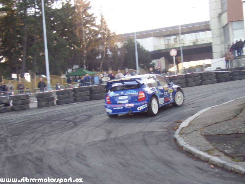 Prask Rallysprint 8. 12. 2007