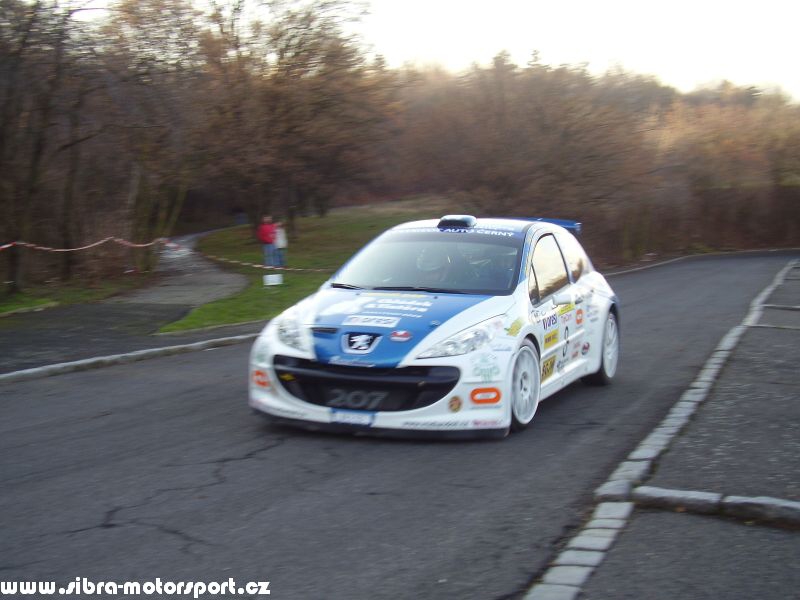 Prask Rallysprint 8. 12. 2007