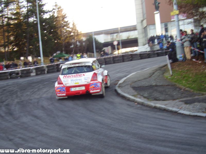Prask Rallysprint 8. 12. 2007