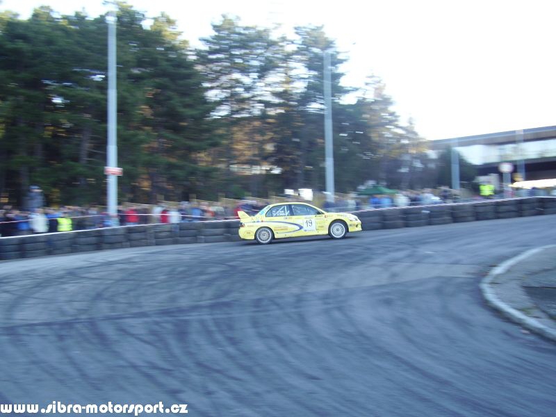 Prask Rallysprint 8. 12. 2007