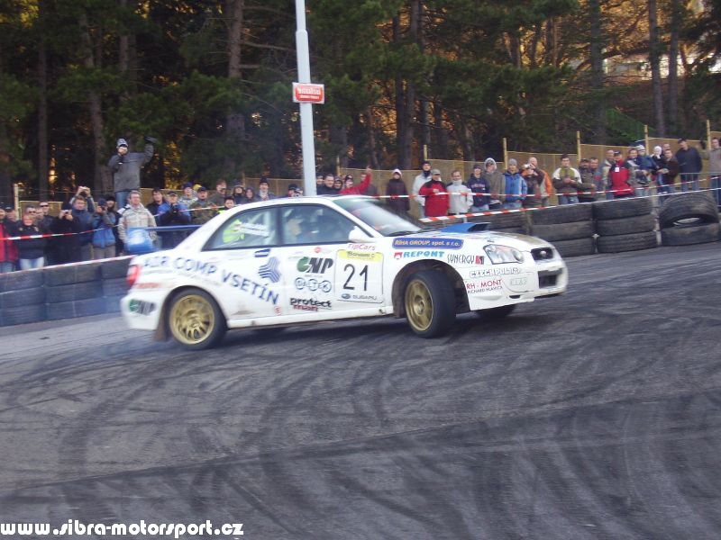 Prask Rallysprint 8. 12. 2007