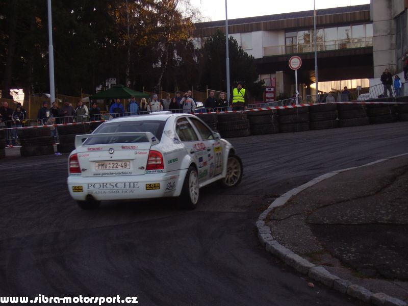 Prask Rallysprint 8. 12. 2007