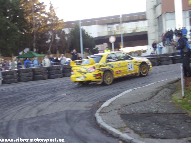 Prask Rallysprint 8. 12. 2007