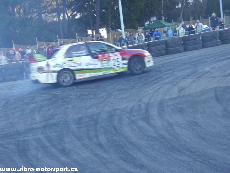 Prask Rallysprint 8. 12. 2007