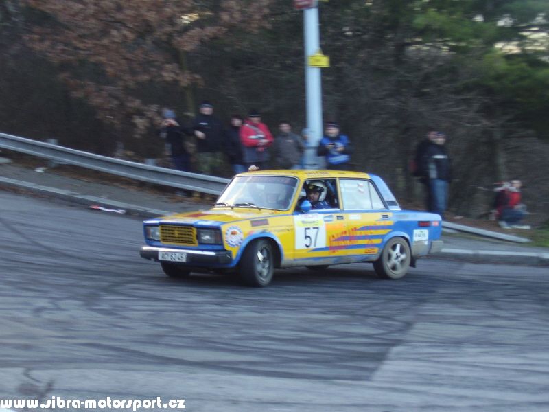 Prask Rallysprint 8. 12. 2007