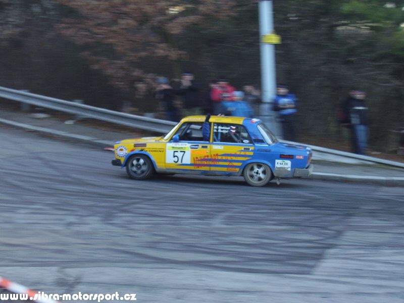 Prask Rallysprint 8. 12. 2007