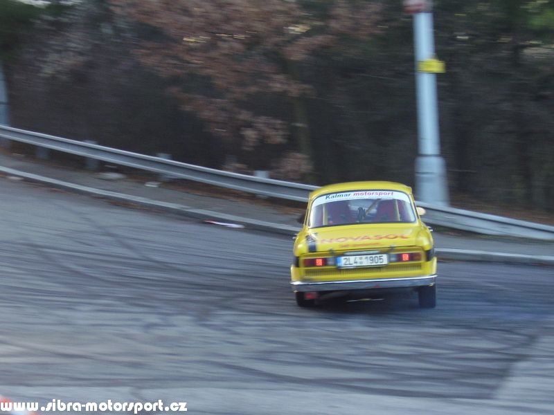Prask Rallysprint 8. 12. 2007
