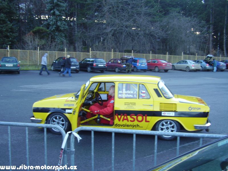 Prask Rallysprint 8. 12. 2007