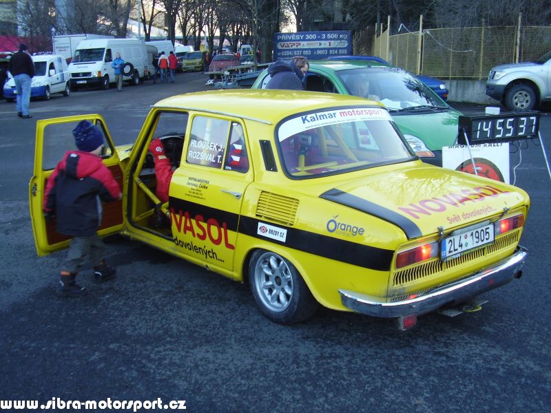 Prask Rallysprint 8. 12. 2007