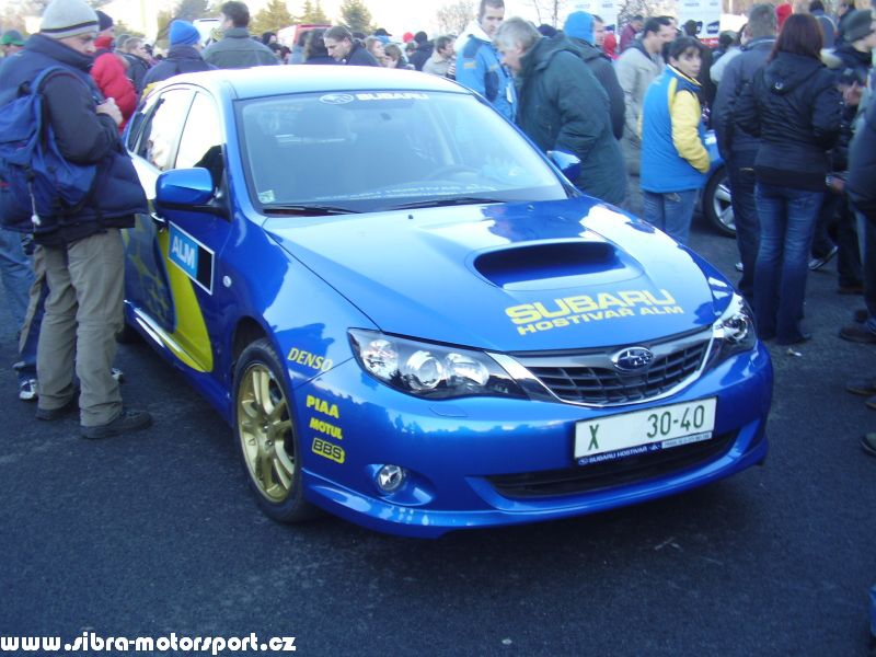 Prask Rallysprint 8. 12. 2007