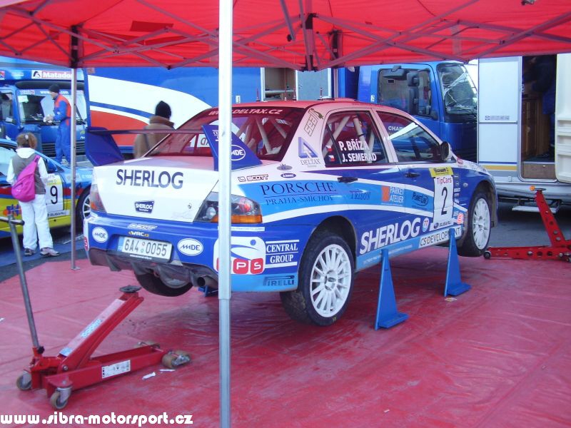 Prask Rallysprint 8. 12. 2007