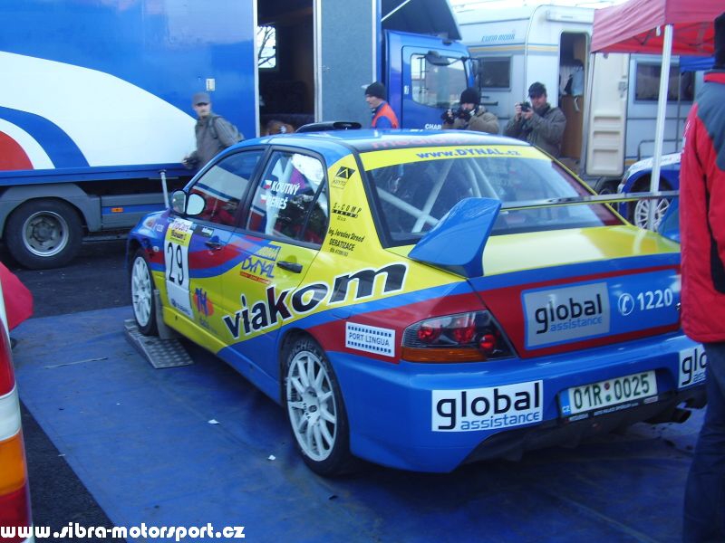 Prask Rallysprint 8. 12. 2007
