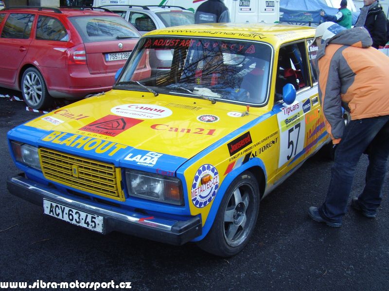 Prask Rallysprint 8. 12. 2007