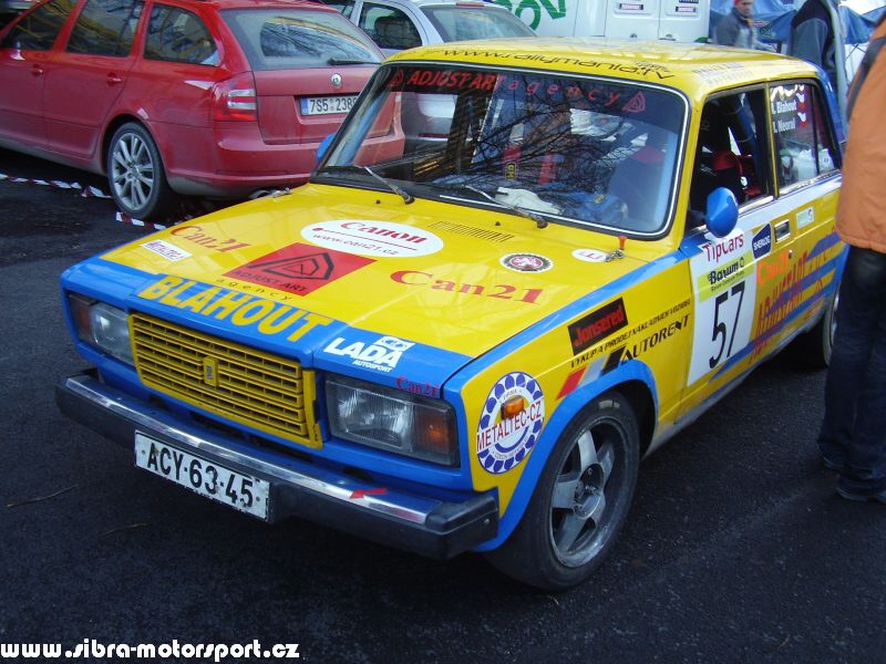 Prask Rallysprint 8. 12. 2007