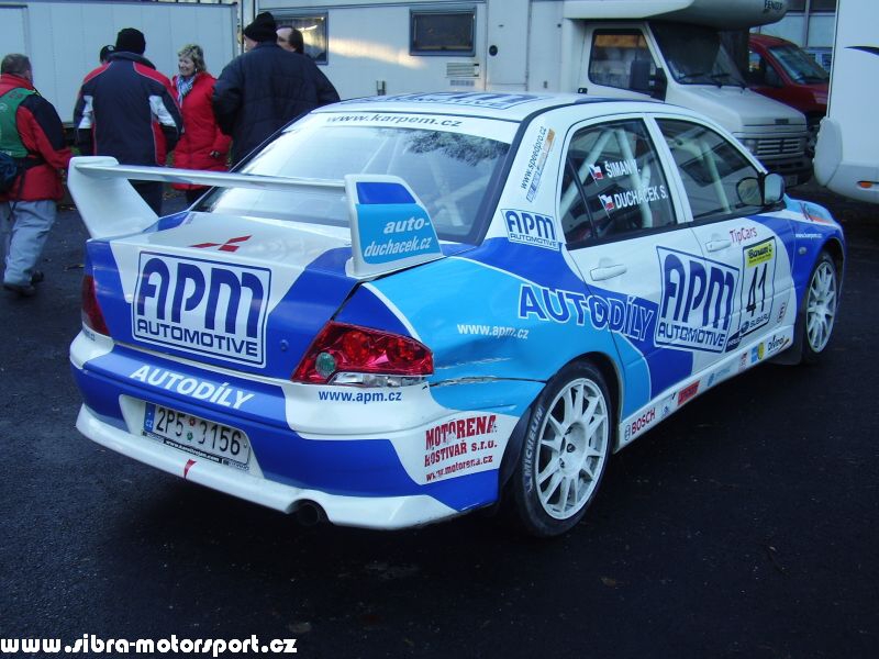 Prask Rallysprint 8. 12. 2007