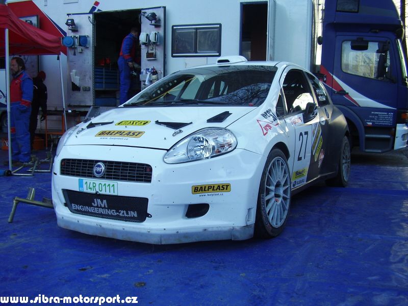 Prask Rallysprint 8. 12. 2007