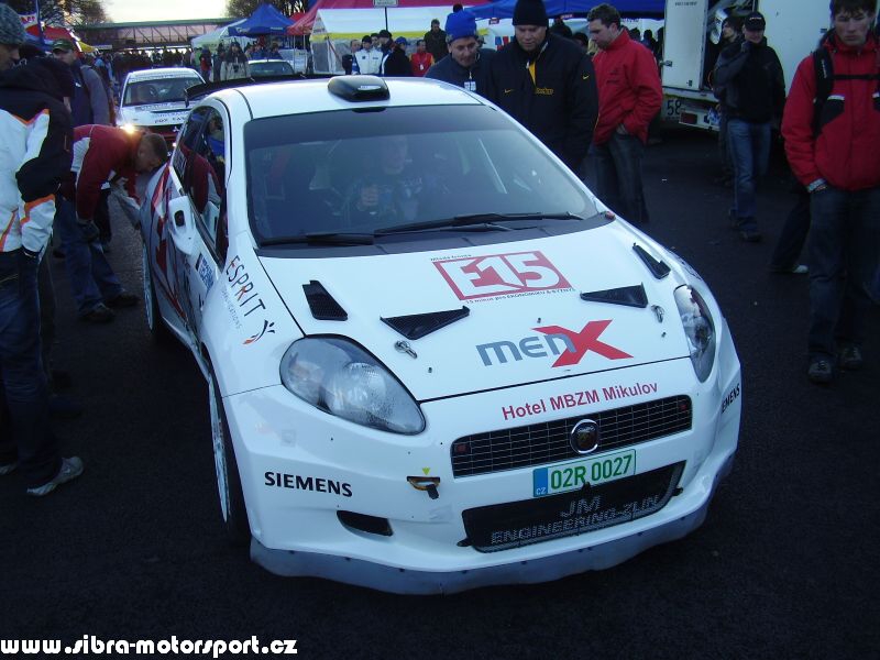 Prask Rallysprint 8. 12. 2007