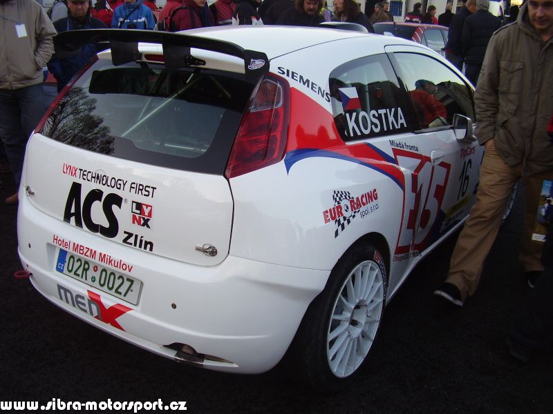 Prask Rallysprint 8. 12. 2007