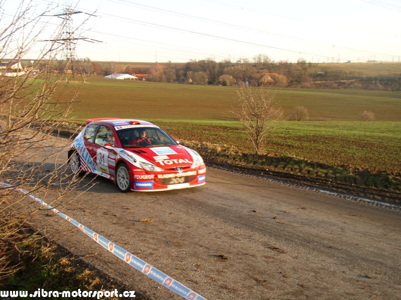 Prask Rallysprint 8. 12. 2007