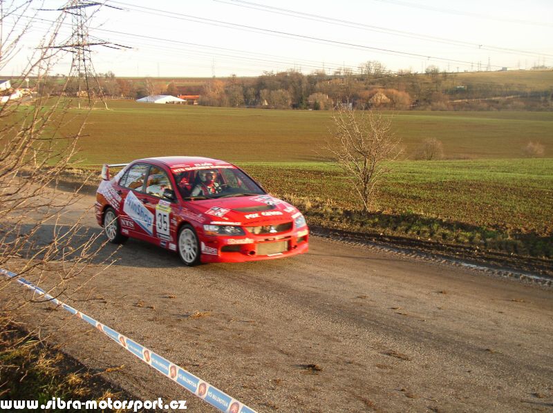 Prask Rallysprint 8. 12. 2007