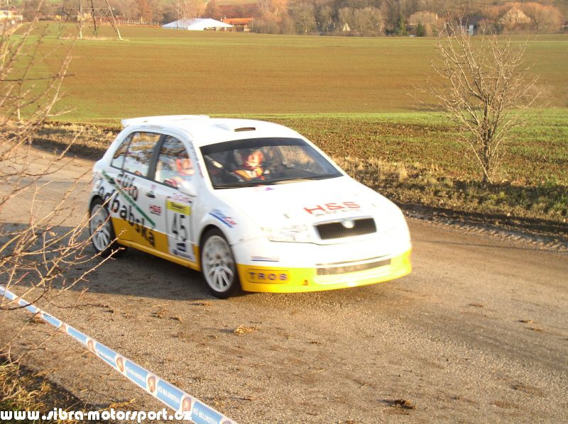 Prask Rallysprint 8. 12. 2007