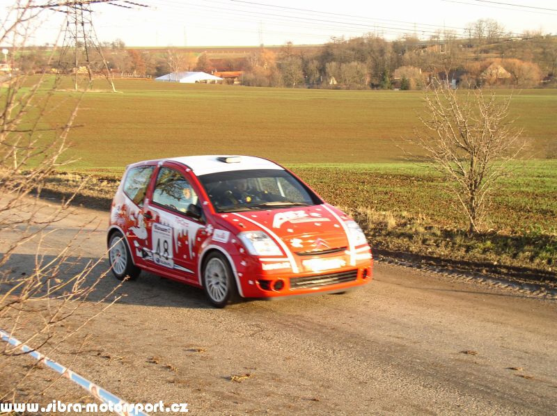 Prask Rallysprint 8. 12. 2007