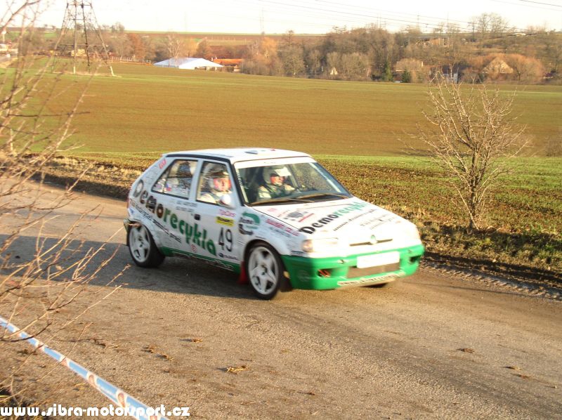 Prask Rallysprint 8. 12. 2007