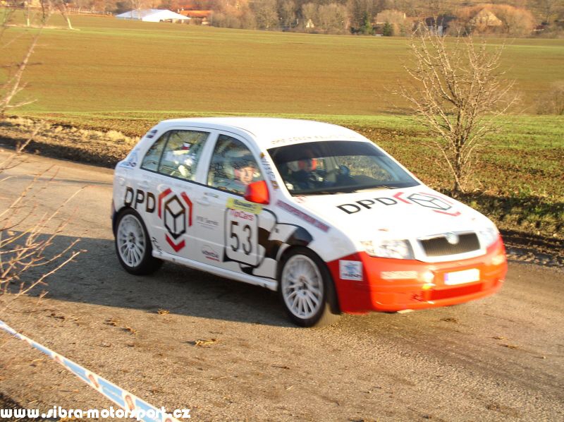 Prask Rallysprint 8. 12. 2007