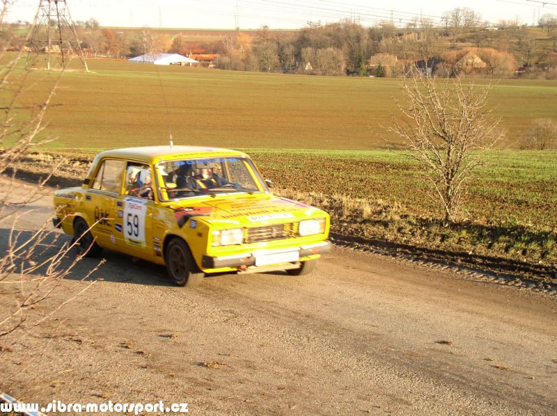 Prask Rallysprint 8. 12. 2007