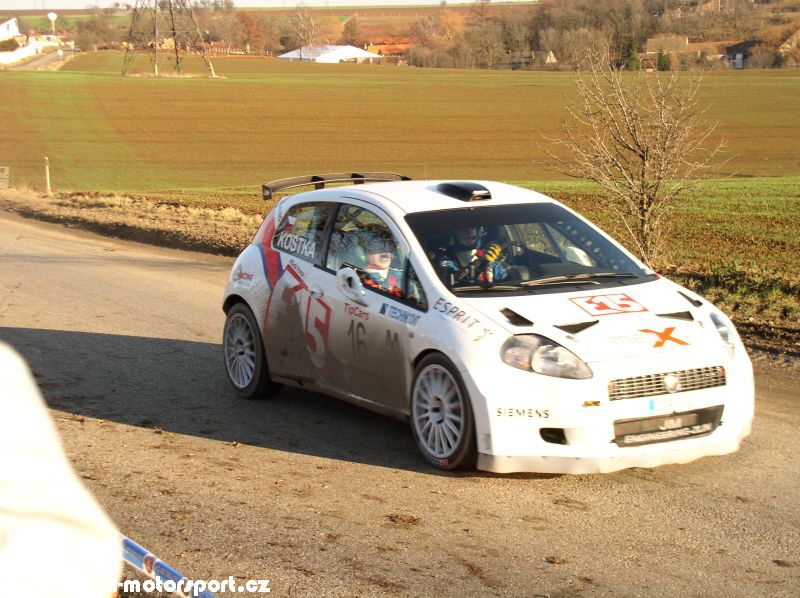 Prask Rallysprint 8. 12. 2007