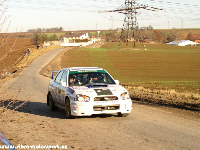 Prask Rallysprint 8. 12. 2007