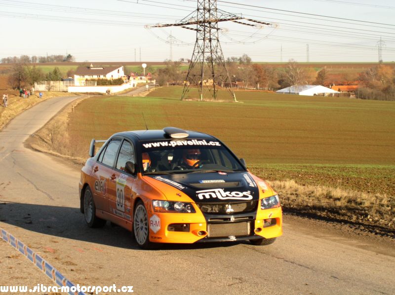 Prask Rallysprint 8. 12. 2007