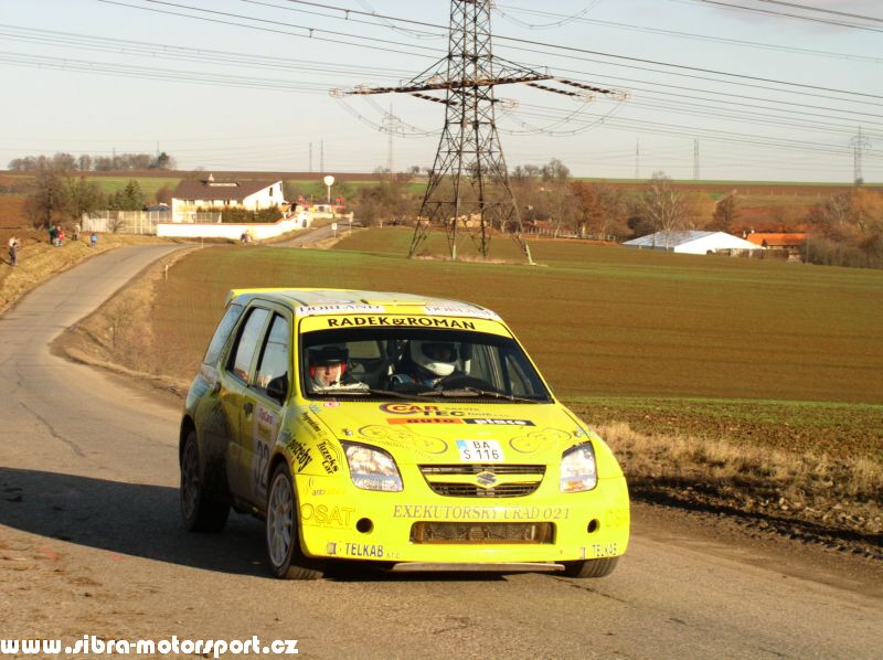 Prask Rallysprint 8. 12. 2007
