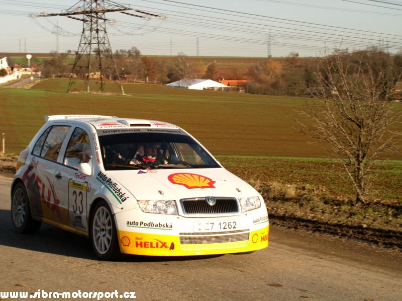 Prask Rallysprint 8. 12. 2007