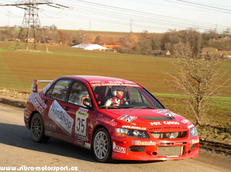 Prask Rallysprint 8. 12. 2007