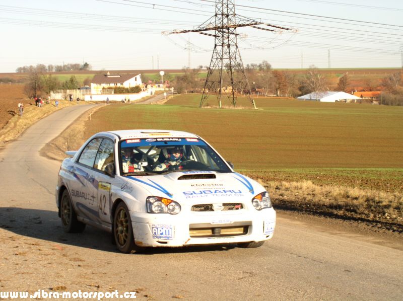 Prask Rallysprint 8. 12. 2007
