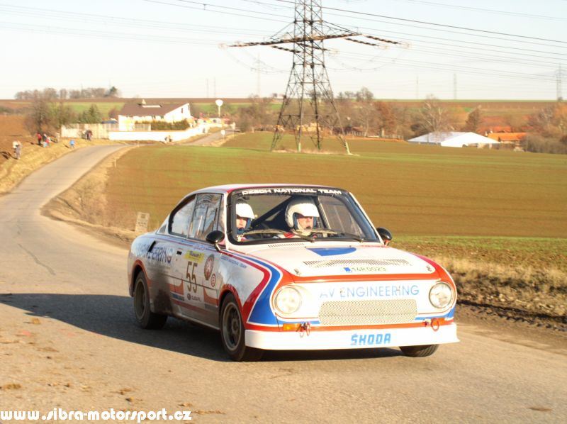 Prask Rallysprint 8. 12. 2007