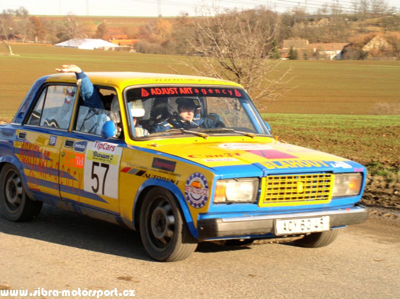 Prask Rallysprint 8. 12. 2007