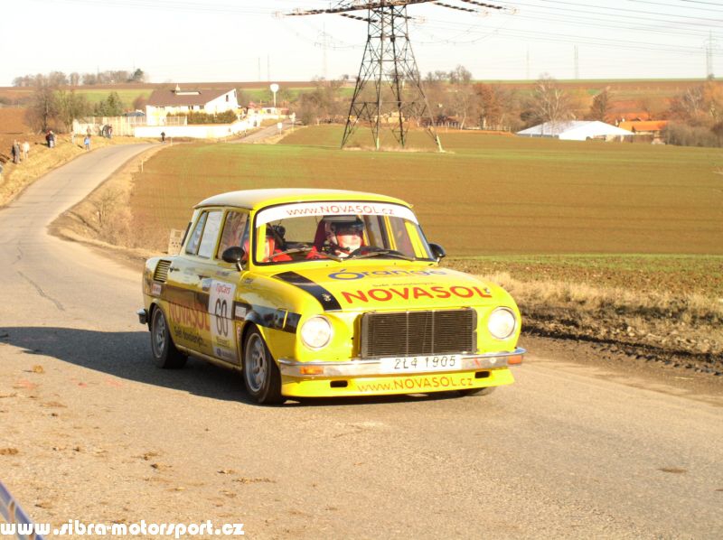 Prask Rallysprint 8. 12. 2007