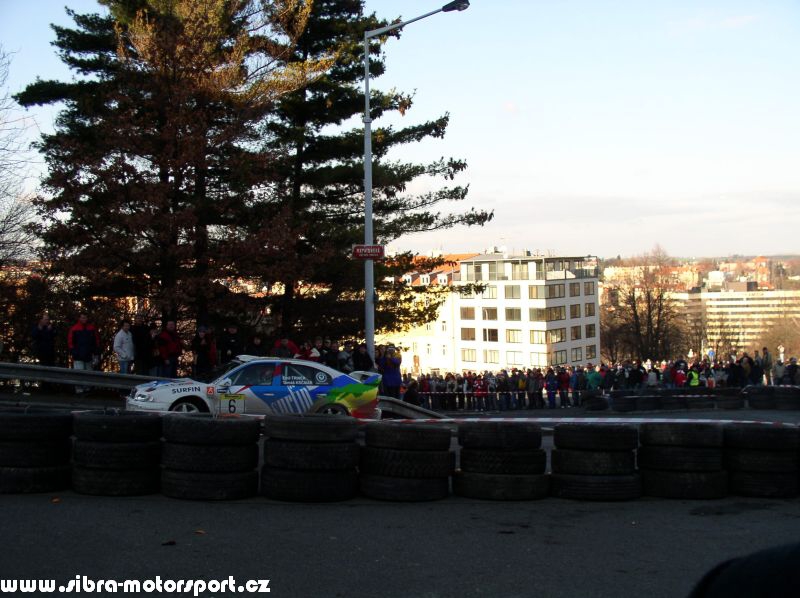 Prask Rallysprint 8. 12. 2007