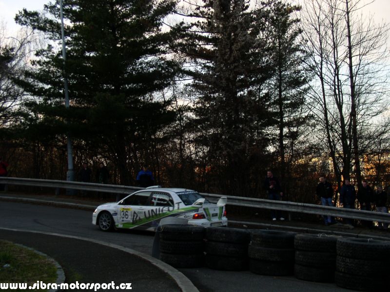 Prask Rallysprint 8. 12. 2007
