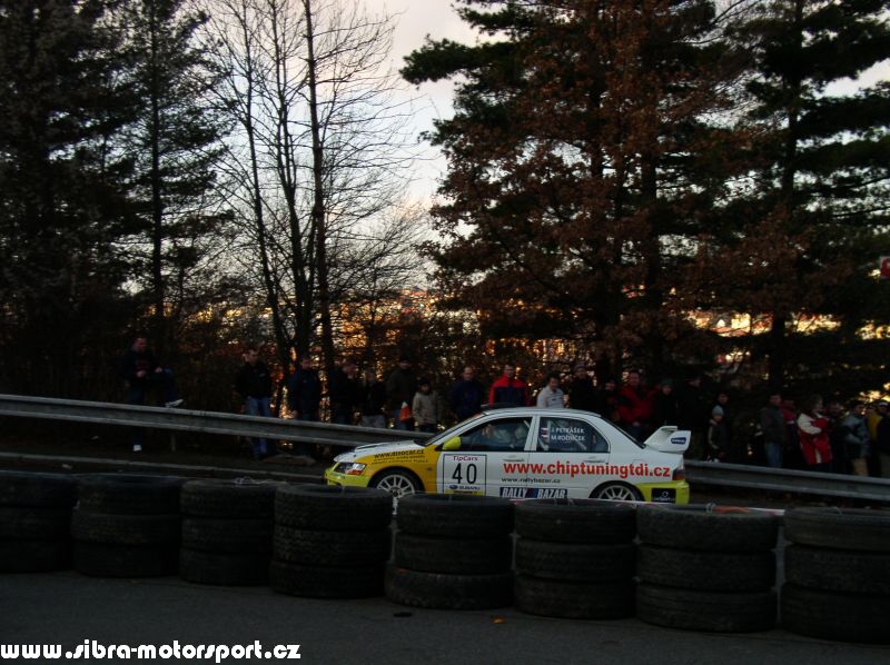 Prask Rallysprint 8. 12. 2007
