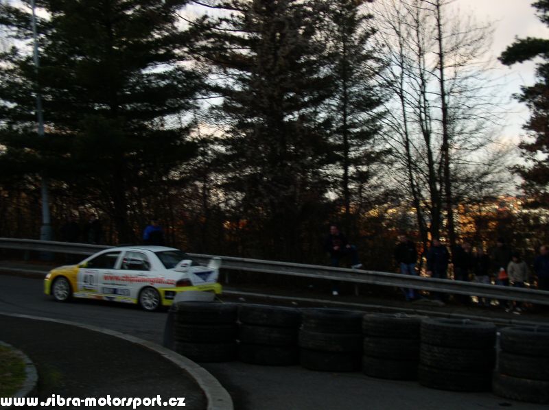 Prask Rallysprint 8. 12. 2007