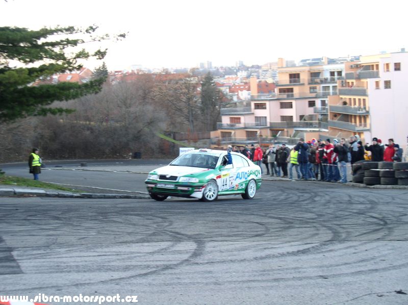 Prask Rallysprint 8. 12. 2007