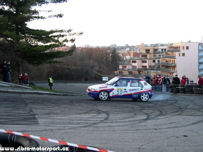 Prask Rallysprint 8. 12. 2007
