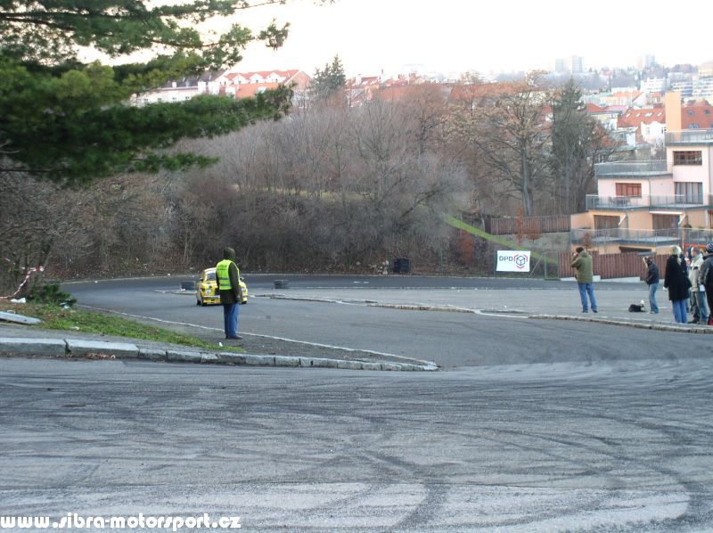 Prask Rallysprint 8. 12. 2007