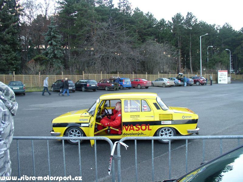 Prask Rallysprint 8. 12. 2007